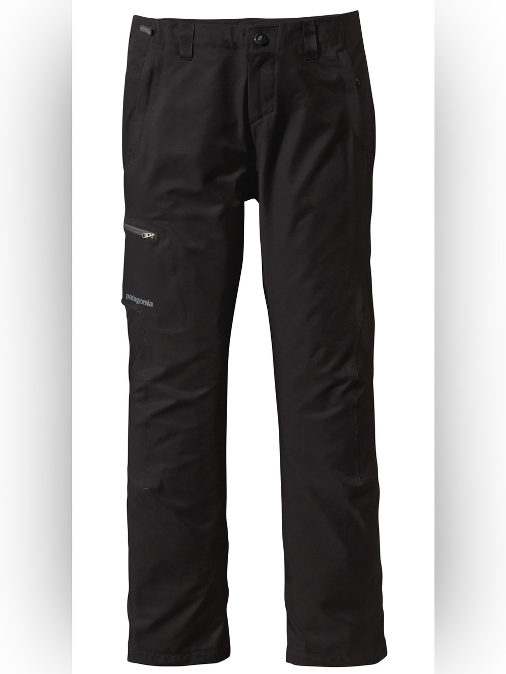 Patagonia women’s Simul Alpine black durable gorpcore adjustable hiking pants 4